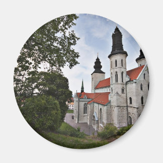 Aimant Vieille église à Visby Suède