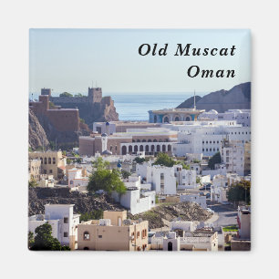 Aimant Vieille Mascate ville historique originale de Masc