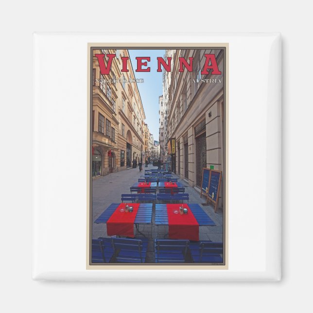 Aimant Vienne - Naglergasse (Devant)