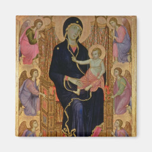 Aimant Vierge et Enfant (Rucellai Madonna) 1285 (tempéra