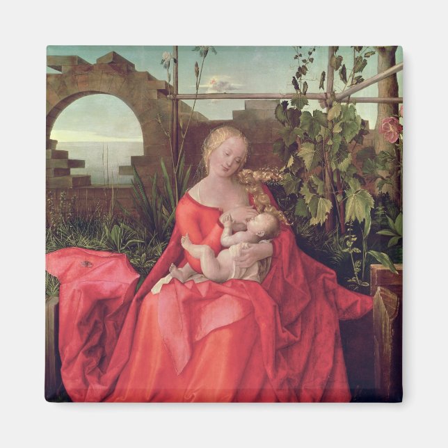Aimant Vierge et enfant 'Vierge à l'Iris', 1508 (Devant)