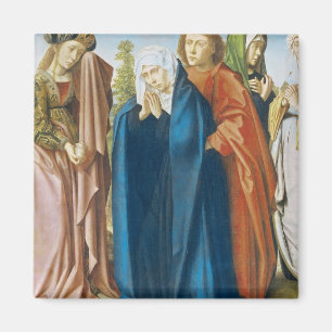 Aimant Vierge Marie avec St John l'évangéliste