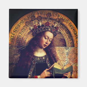 Aimant Vierge Marie - Gand Altarpiece de Jan van Eyck