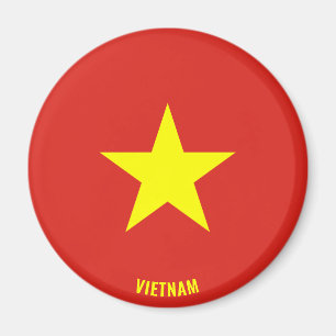Aimant Vietnam Drapeau charmant patriotique