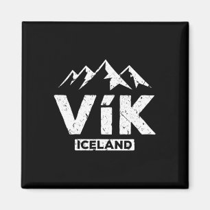 Aimant Vik Islande Islandais Pride Plages de sable noir G