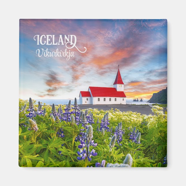 Aimant Vikurkirkja, Islande (Devant)
