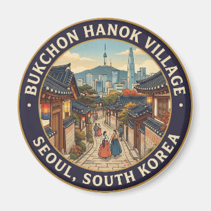 Aimant Village Hanok de Bukchon, Séoul Corée du Sud
