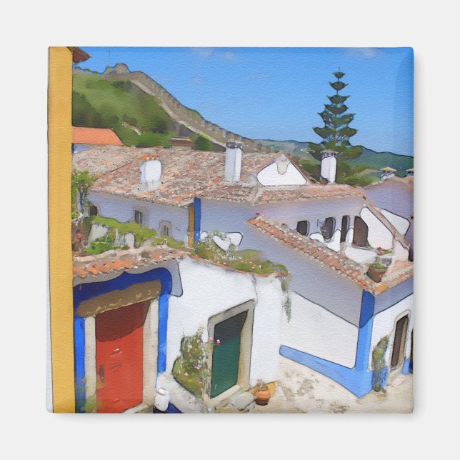 Aimant Village Watercolor (Devant)