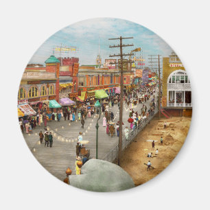 Aimant Ville - Atlantic City NJ - pilier en acier 1909