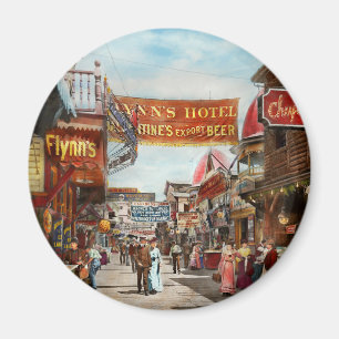 Aimant Ville - Coney Island NY - Bowery Beer 1903