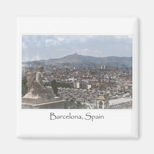 Aimant Ville de Barcelone Espagne
