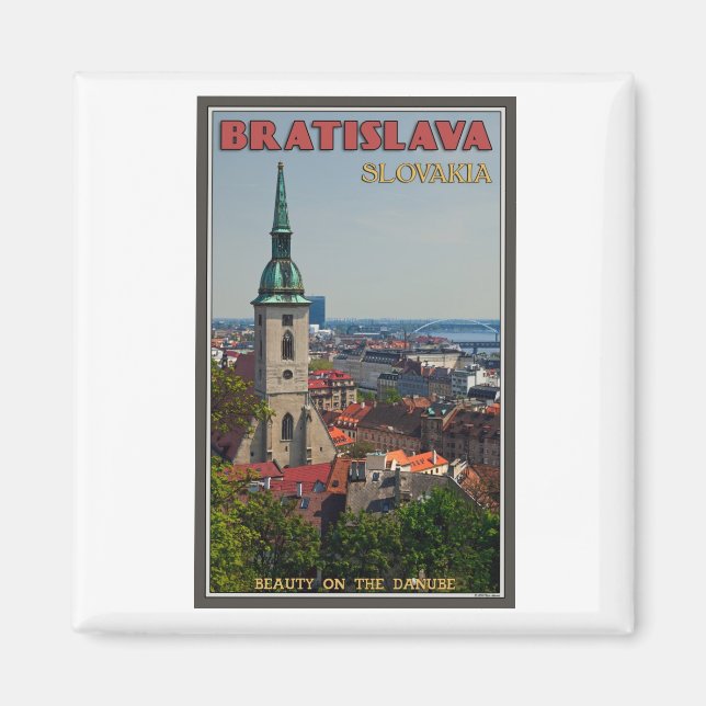 Aimant Ville de Bratislava (Devant)