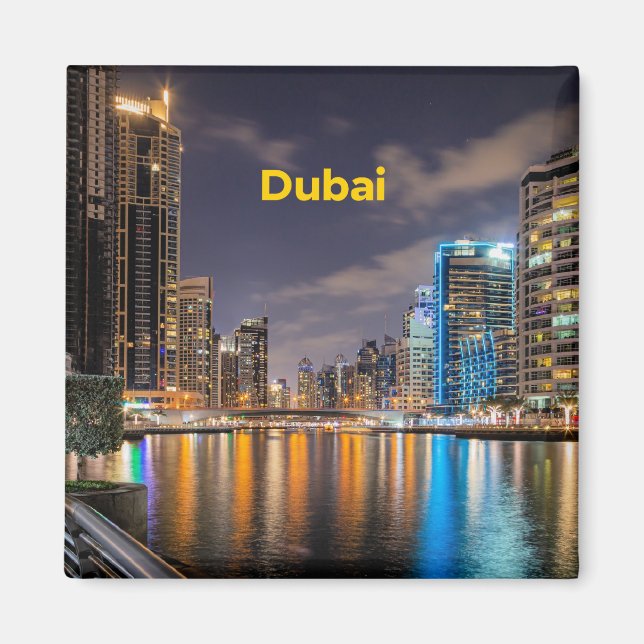 Aimant Ville de Dubaï (Devant)
