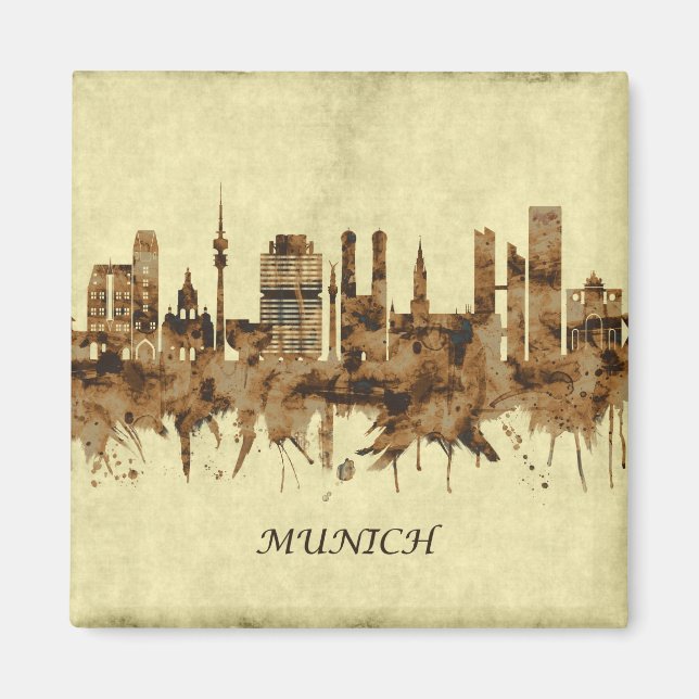 Aimant Ville de Munich Allemagne (Devant)