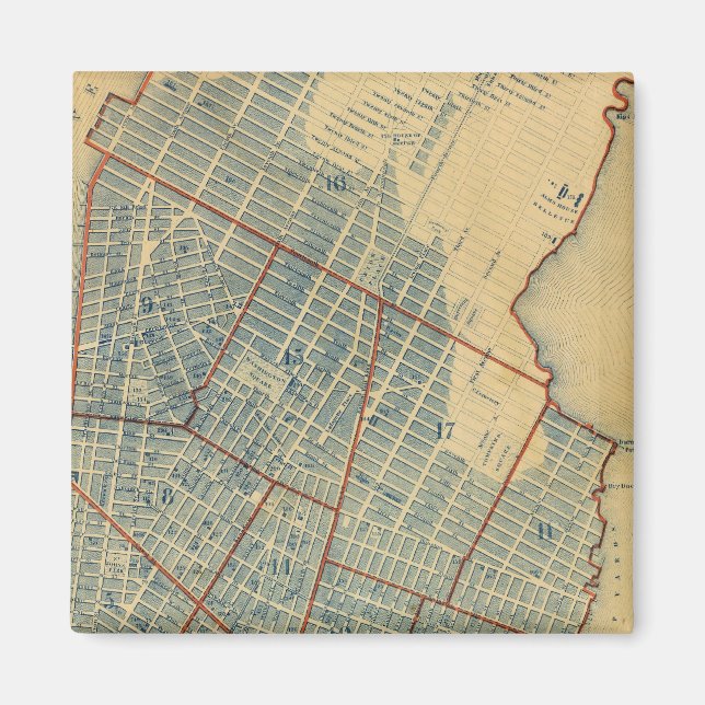 Aimant Ville de New York (Devant)