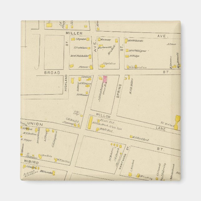 Aimant Ville de Portsmouth (Devant)