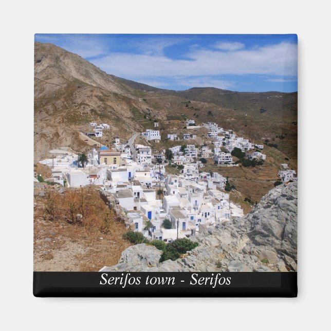 Aimant Ville de Serifos - Serifos (Devant)