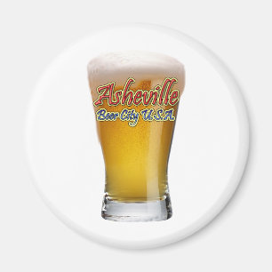Aimant Ville Etats-Unis de bière d'Asheville