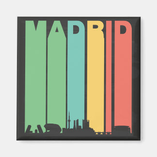 Aimant Ville vintage de Madrid