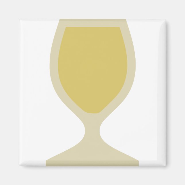 Aimant Vin blanc (Devant)