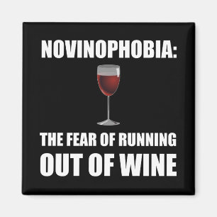 Aimant Vin de Novinophobia