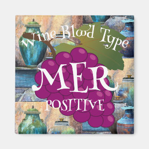 Aimant Vin Type de sang Zinfandel Positif o b b