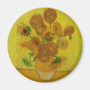 Aimant Vincent Van Gogh 15 Tournesols Peinture