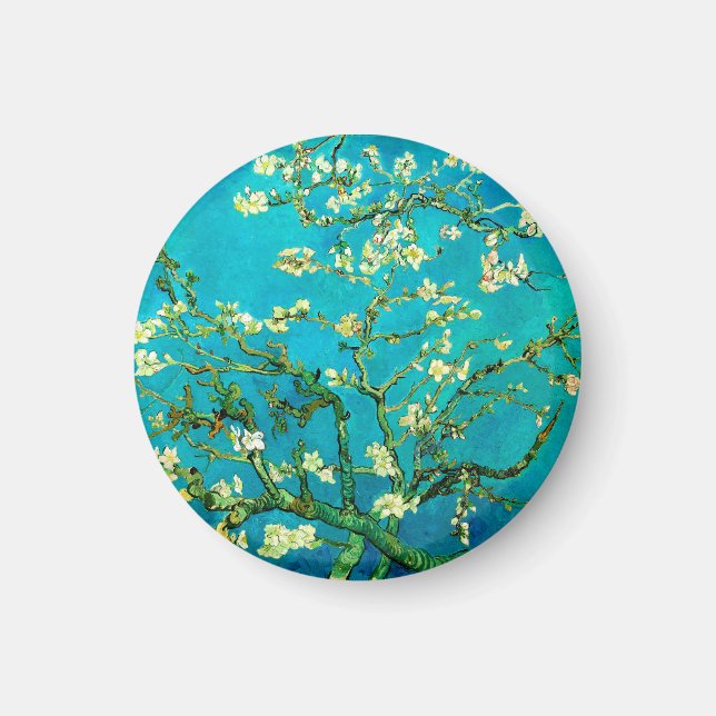 Aimant Vincent Van Gogh Almond Blossom Art Magazine (Devant)