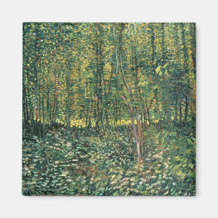 Aimant Vincent van Gogh Arbres et sous-bois, 1887