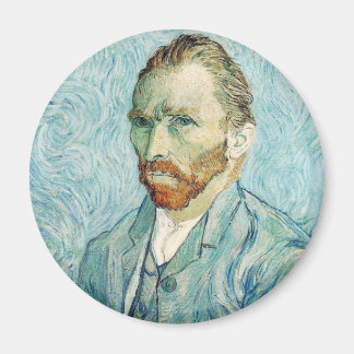 Aimant Vincent Van Gogh Autoportrait bleu