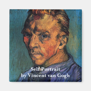 Aimant Vincent van Gogh Autoportrait sans barbe