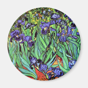 Aimant Vincent Van Gogh - Iris - Amoureux de Fleurs Beaux
