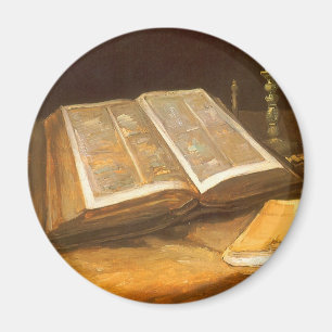 Aimant Vincent van Gogh - La vie morte avec la Bible