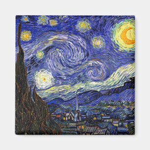Aimant Vincent Van Gogh - Le Starry Night Fine Art