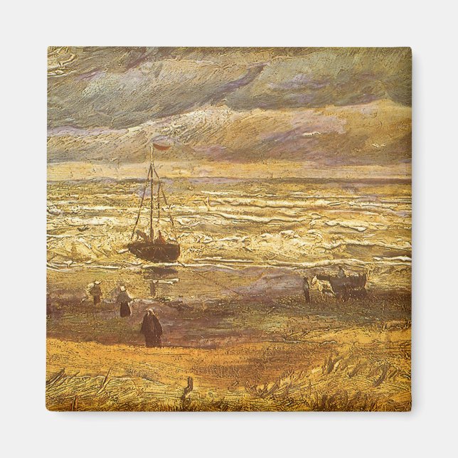 Aimant Vincent van Gogh - Mer à Scheveningen (Devant)