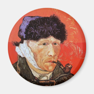 Aimant Vincent Van Gogh - Self Portrait With Bandaged Ear