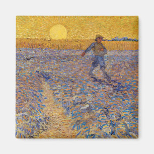 Aimant Vincent van Gogh - Sower avec réglage Sun