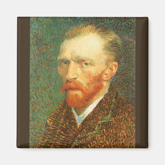 Aimant Vincent van Gogh - Van Gogh Autoportrait (Devant)