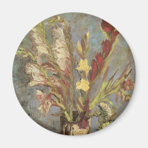 Aimant Vincent van Gogh - Vase de la vie morte avec Gladi