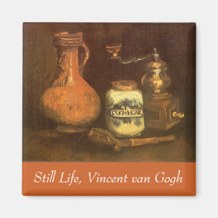 Aimant Vincent van Gogh - Vie morte avec moulin à café