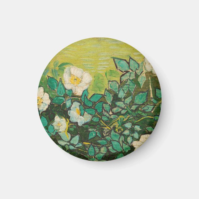 Aimant Vincent Van Gogh Wild Art Rose (Devant)