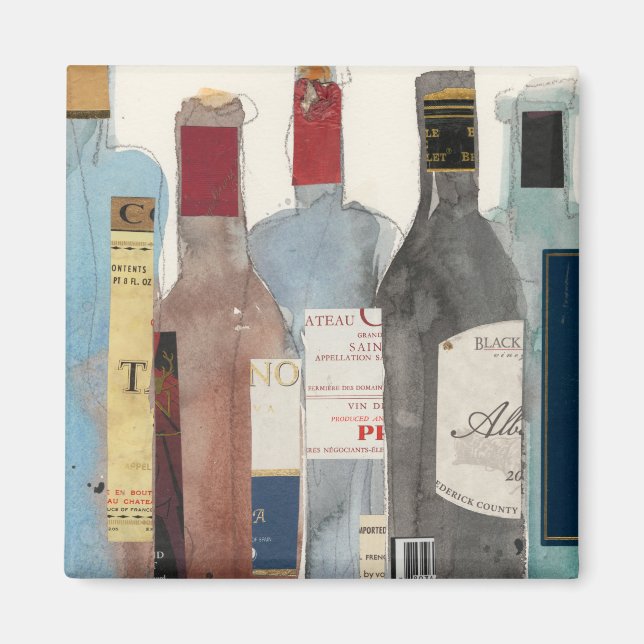 Aimant Vins et spiritueux (Devant)