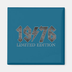 Aimant Vintage 1976 Clic 50 Ans Anniversaire 50e Annivers