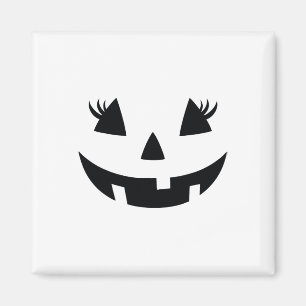 Aimant Vintage Citrouille Face Jackolantern Jack-o'-lante