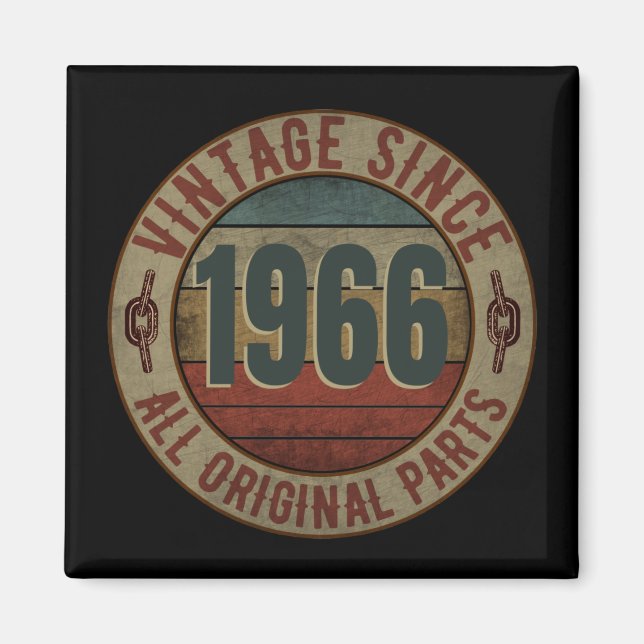 AIMANT VINTAGE DEPUIS 1966 TOUTES LES PARTIES ORIGINALES (Devant)