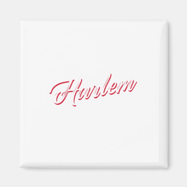 Aimant Vintage Harlem (Devant)