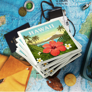 Aimant Vintage Hawaii
