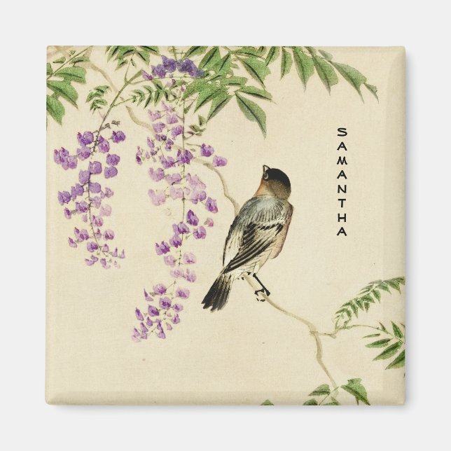Aimant Vintage Lilac (Devant)