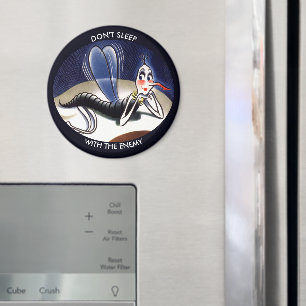 Aimant Vintage Madame Malaria Mosquito