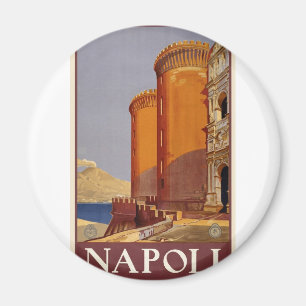 Aimant Vintage Napoli Travel